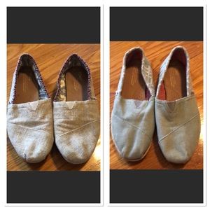 2 Pair Toms size 7.5